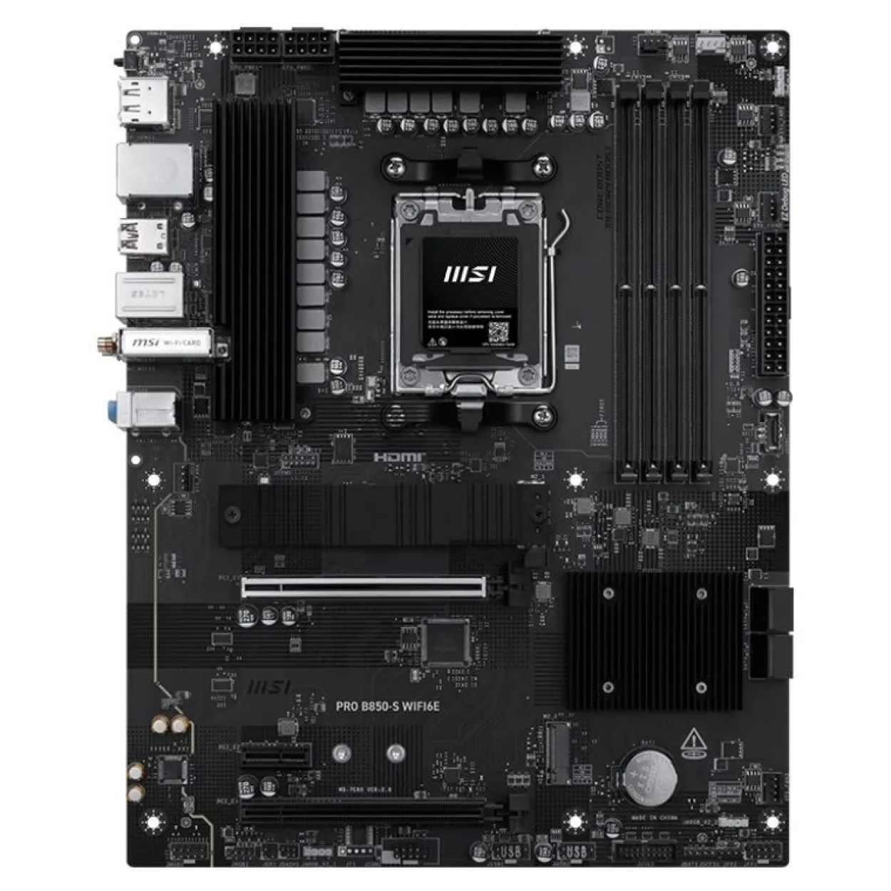 MSI PRO B850-S WIFI6E AMD B850 So.AM5 DDR5 ATX Retail