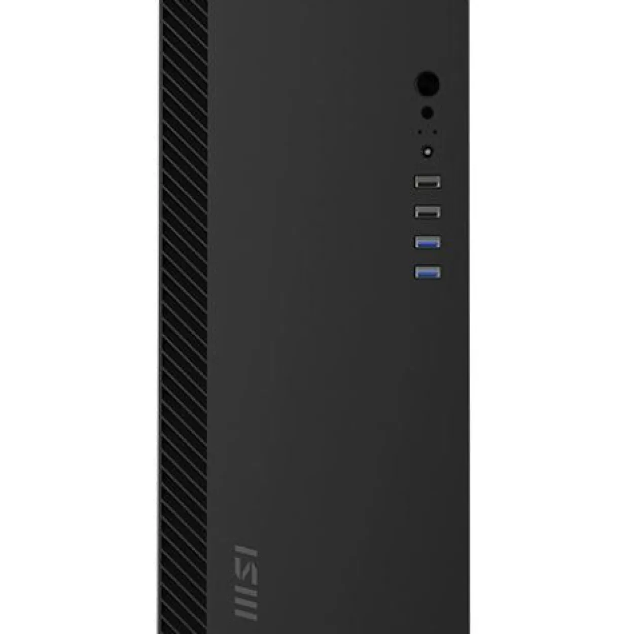 MSI PRO Shield M100P Mini Tower ohne Netzteil schwarz