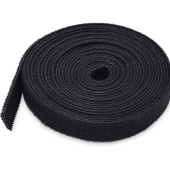 228.00m Startech KLETTBANDROLLE SCHWARZ LOOP CABLE TIE - 0.5IN WIDE