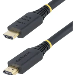 5.00m Startech Premium Zertifiziertes High Speed HDMI Kabel 4K 60Hz/1440p 144Hz 18Gbps UHD HDMI 2.0 Arc Kabel TV/PC