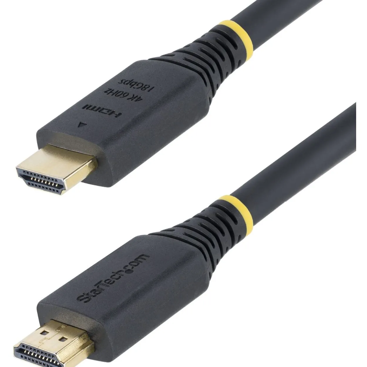 5.00m Startech Premium Zertifiziertes High Speed HDMI Kabel 4K 60Hz/1440p 144Hz 18Gbps UHD HDMI 2.0 Arc Kabel TV/PC