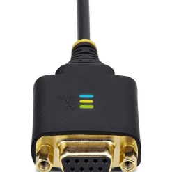 0.30m StarTech USB to Null Modem Serial Adapter Cable, FTDI, RS232 - Kabel USB / seriell - USB zu DB-9