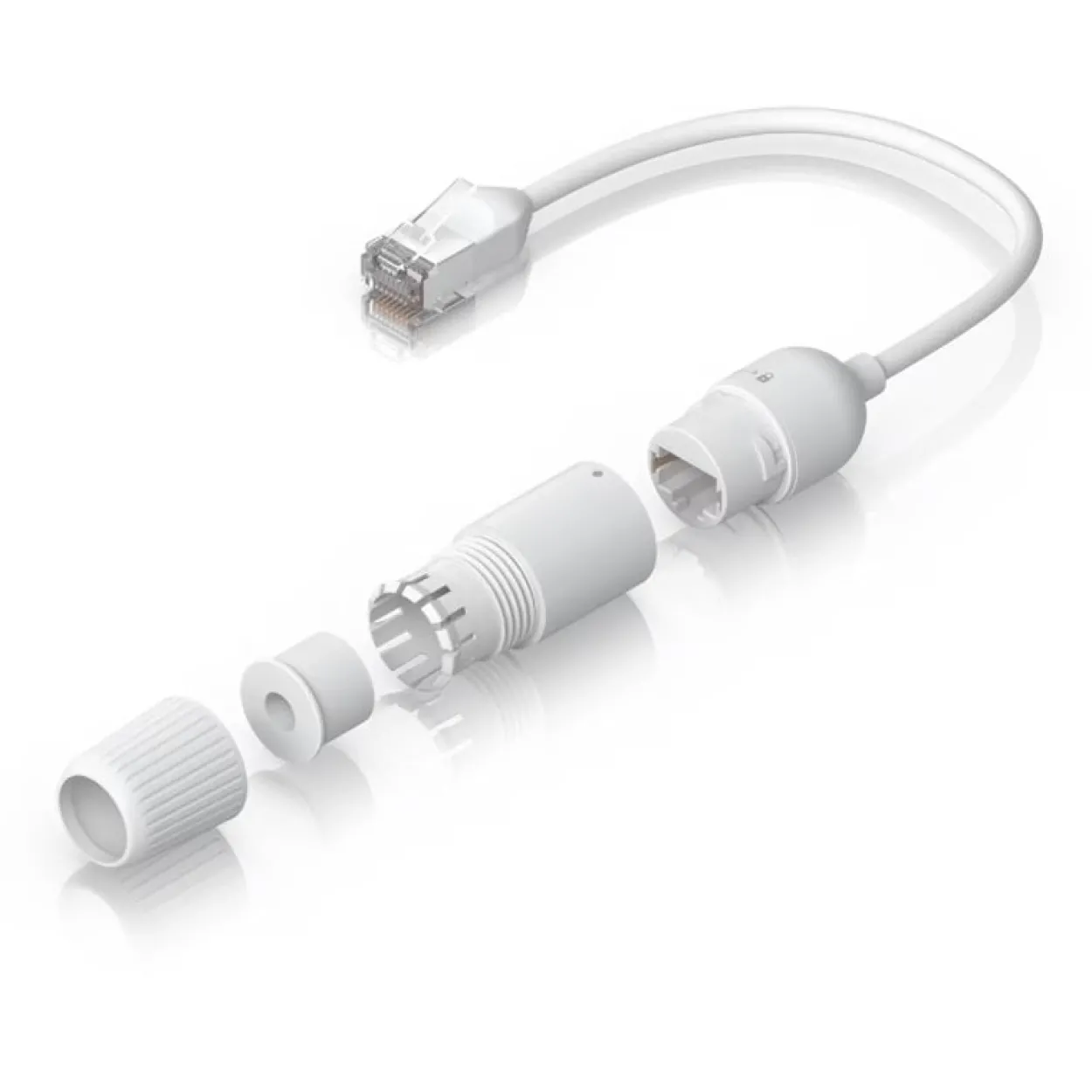0.15m Ubiquiti UniFi Easy Cable Cat6a 2-Pack Verlängerung