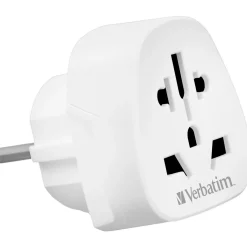 () 0.00m Verbatim Adapter Schlüsselanhänger Fernbedienung Schutzkontakt Weiß 1 (49549)