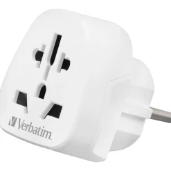 () 0.00m Verbatim Adapter Schlüsselanhänger Fernbedienung Schutzkontakt Weiß 1 (49549)