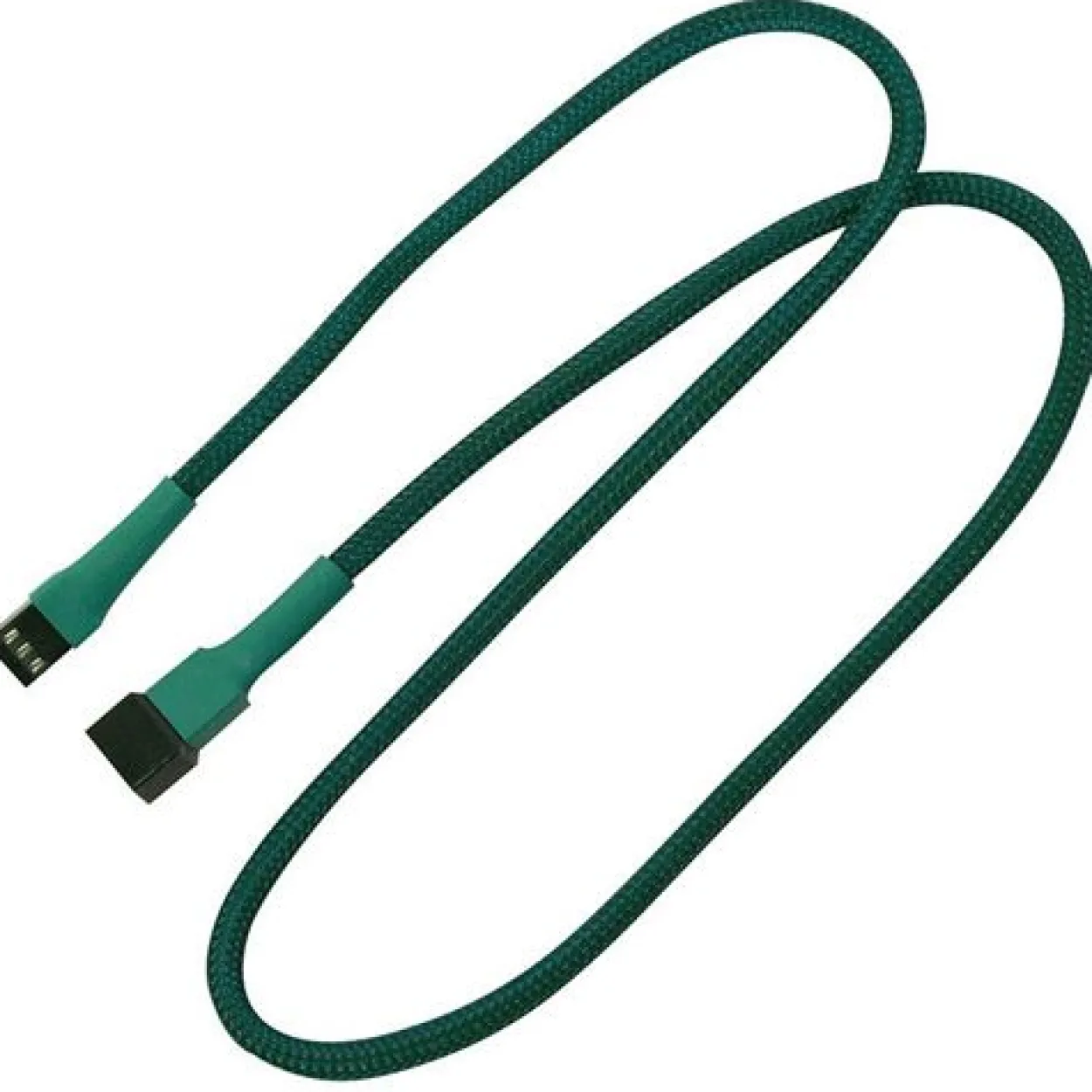 Nanoxia 60 cm grünes Verlängerungskabel für 3-Pin Molex (NX3PV60G)