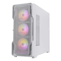 Nanoxia DS-9 ARGB Airflow Midi Tower ohne Netzteil weiss