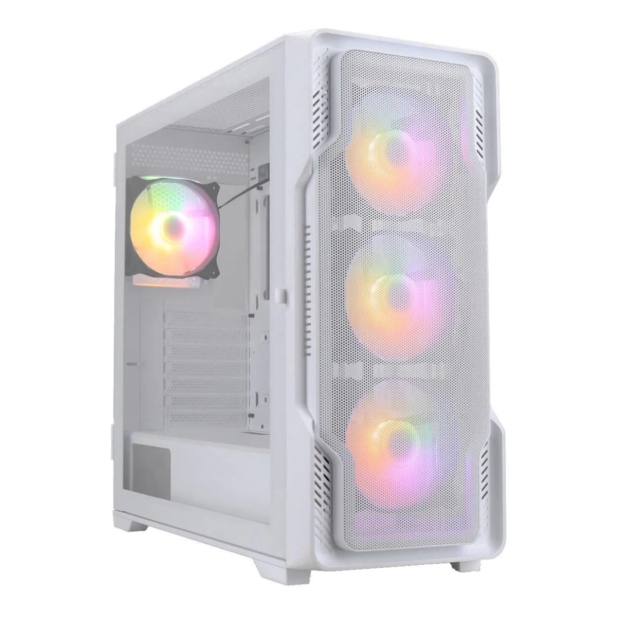 Nanoxia DS-9 ARGB Airflow Midi Tower ohne Netzteil weiss