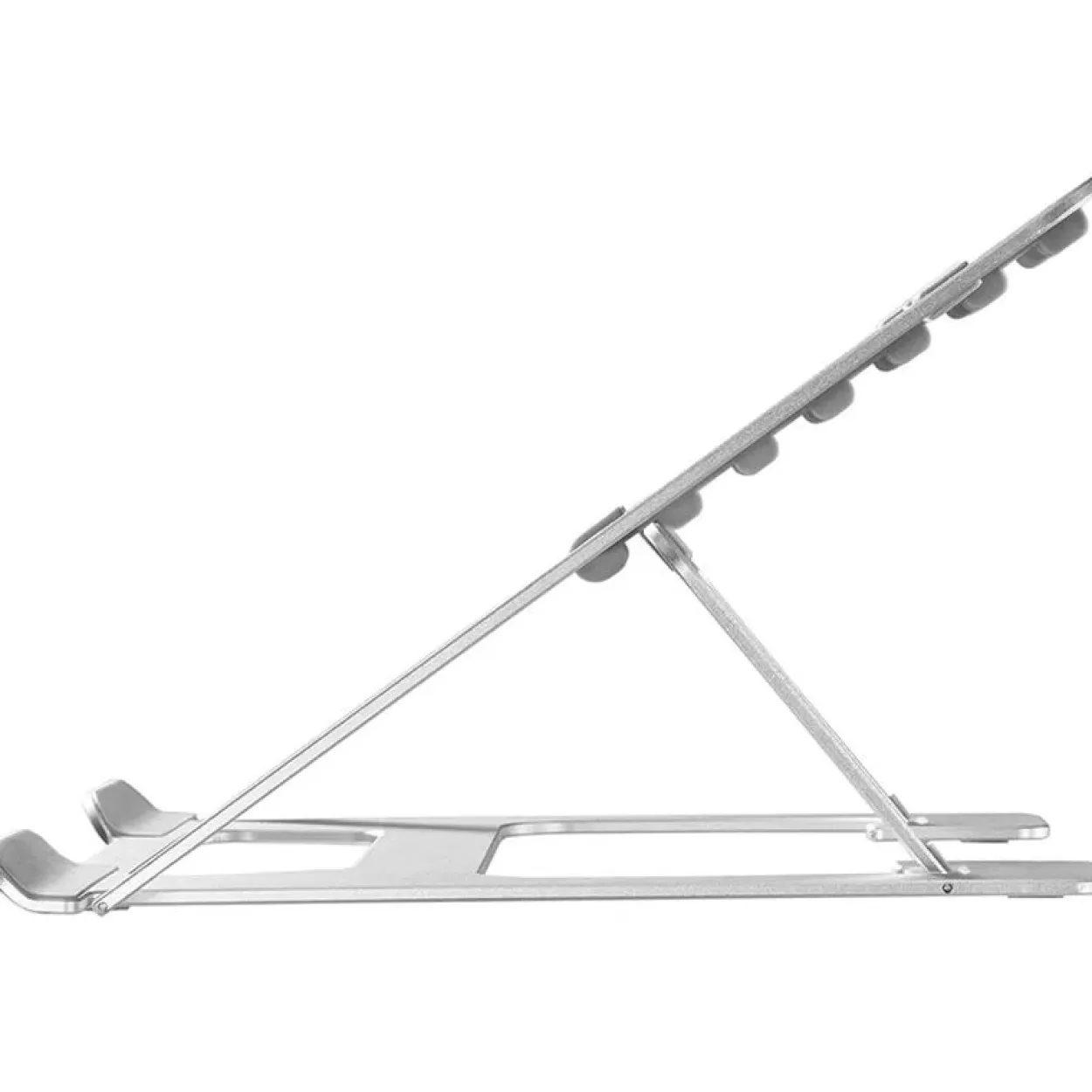 Neomounts by Newstar Notebookständer bis 17" max 10KG, faltbar, silber