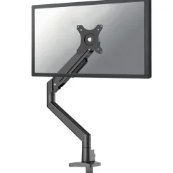 NEOMOUNTS Next Slim Desk Mount Single Display topfix clamp and grommet schwarz