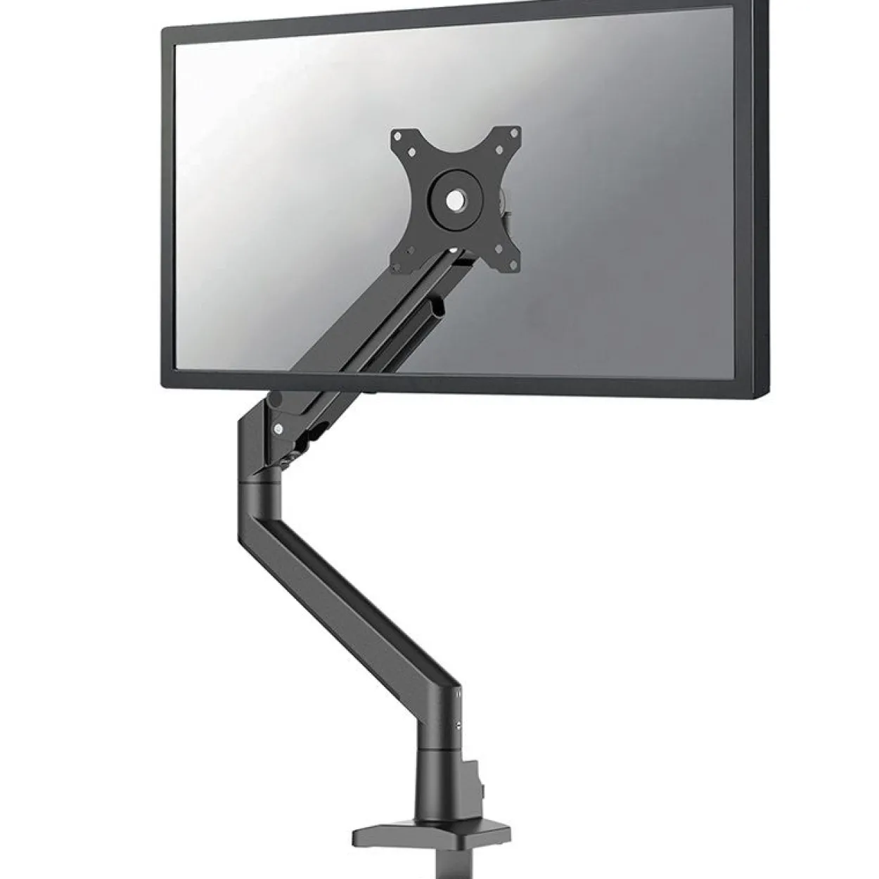 NEOMOUNTS Next Slim Desk Mount Single Display topfix clamp and grommet schwarz