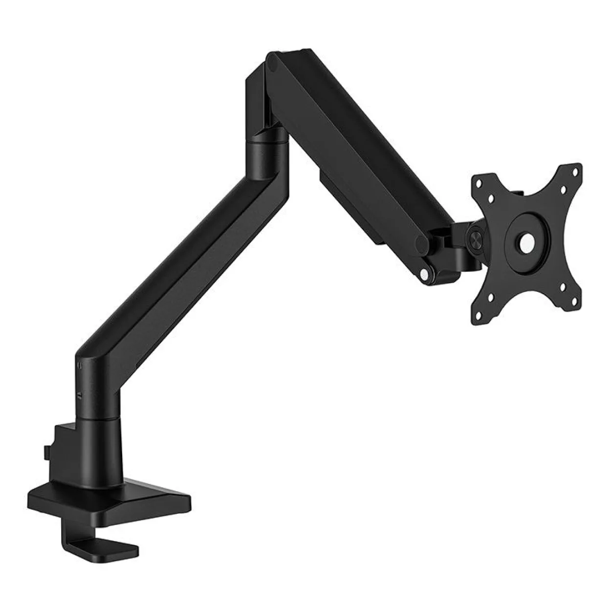 NEOMOUNTS Next Slim Desk Mount Single Display topfix clamp and grommet schwarz