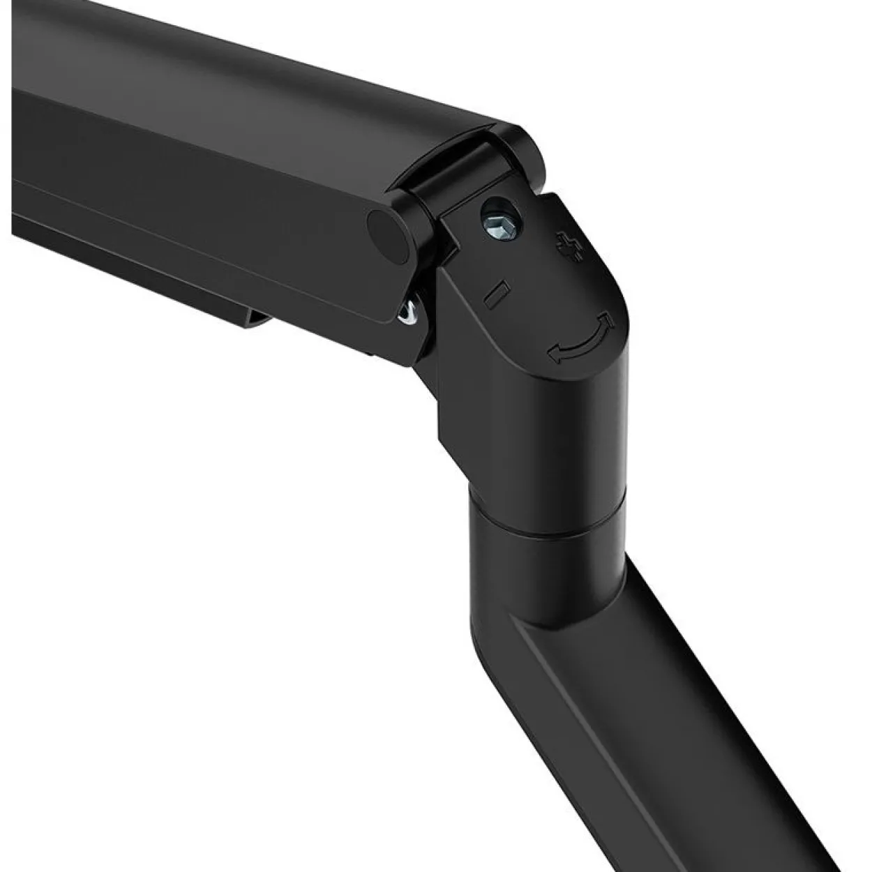 NEOMOUNTS Next Slim Desk Mount Single Display topfix clamp and grommet schwarz