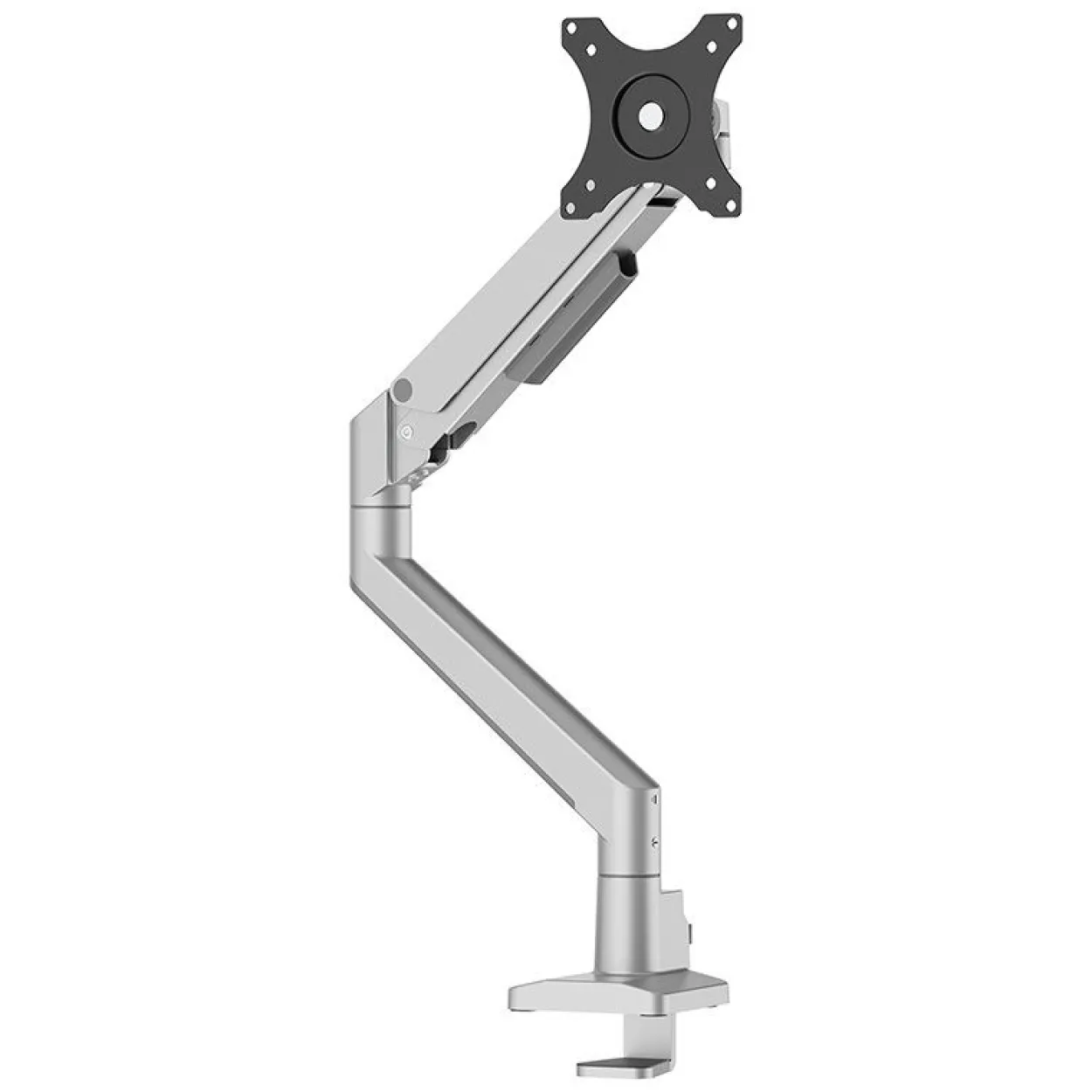 NEOMOUNTS Next Slim Desk Mount Single Display topfix clamp and grommet silber
