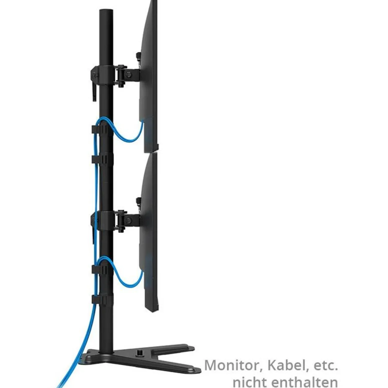 Neomounts Tischfuss 10"-32" 2TFT schwarz Max.9KG