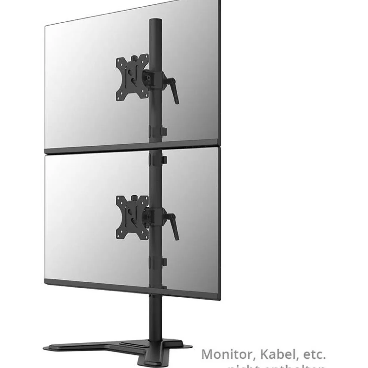 Neomounts Tischfuss 10"-32" 2TFT schwarz Max.9KG