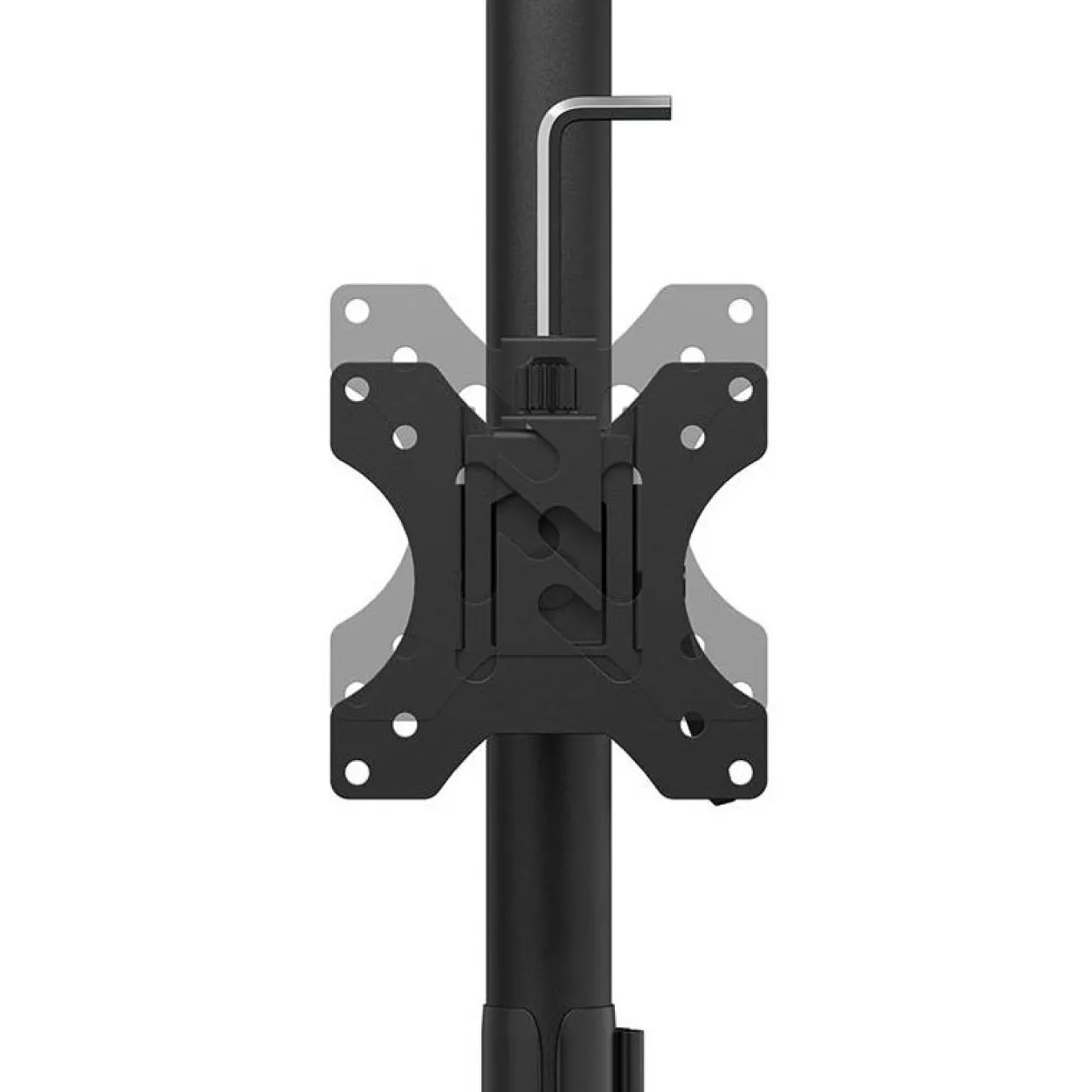 Neomounts Tischfuss 10"-32" 2TFT schwarz Max.9KG