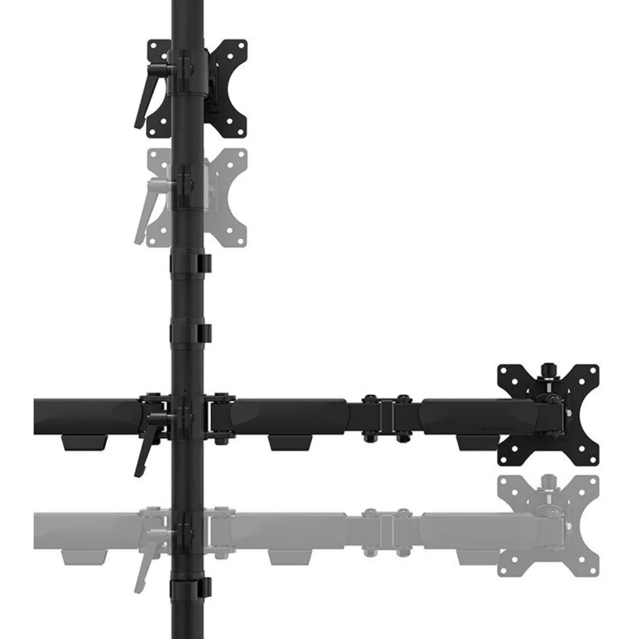 Neomounts TIS 10"-32" 3TFT 1Gelenk schw. Max.27KG
