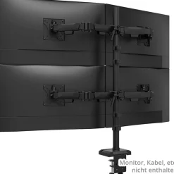 Neomounts TIS 10"-32" 4TFT 1Gelenk schw. Max.24KG