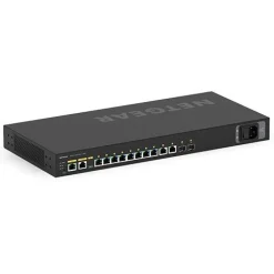 Netgear AV Line M4250 Rackmount Gigabit Managed Switch, 10x RJ-45, 2x SFP, 125W PoE+ (M4250-10G2F-PoE+/GSM4212P-100)