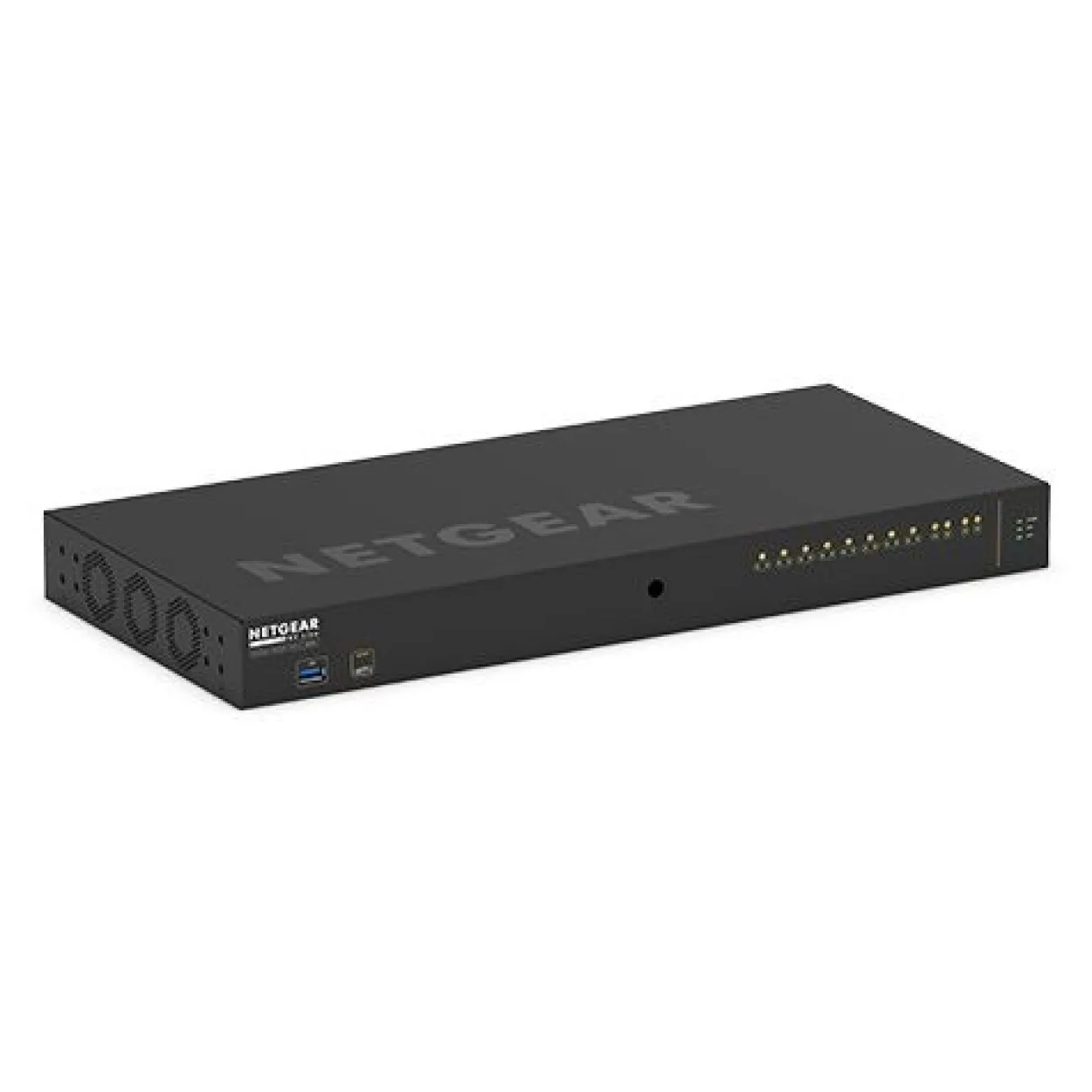 Netgear AV Line M4250 Rackmount Gigabit Managed Switch, 10x RJ-45, 2x SFP, 125W PoE+ (M4250-10G2F-PoE+/GSM4212P-100)