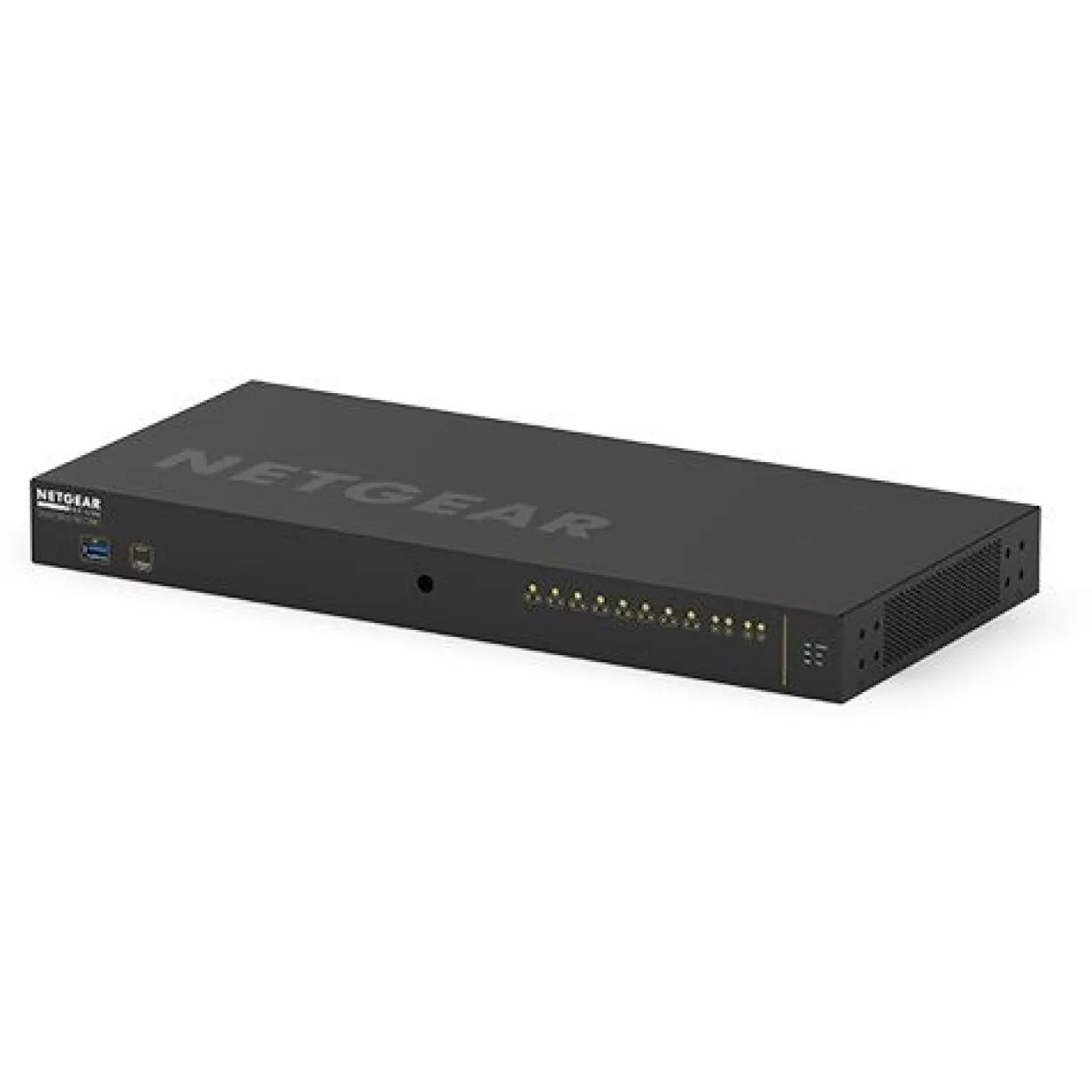 Netgear AV Line M4250 Rackmount Gigabit Managed Switch, 10x RJ-45, 2x SFP, 125W PoE+ (M4250-10G2F-PoE+/GSM4212P-100)