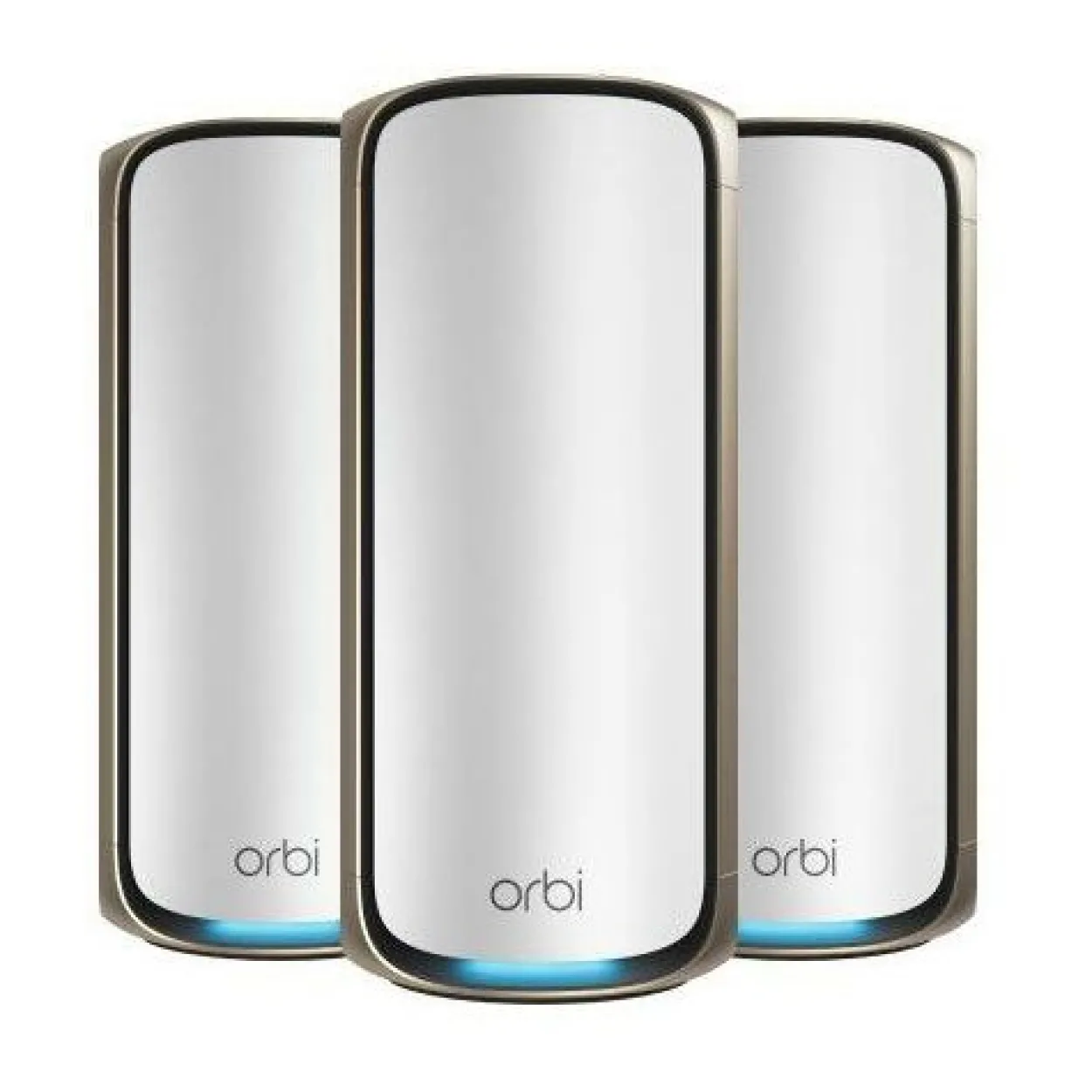 NETGEAR ORBI 970 MESH-WIFI-7-SET OF 3 QUAD-BAND-MESH WHITE