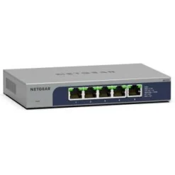 Netgear 5Port Switch 10/100/1000 MS105 Fanless, Wandmontage