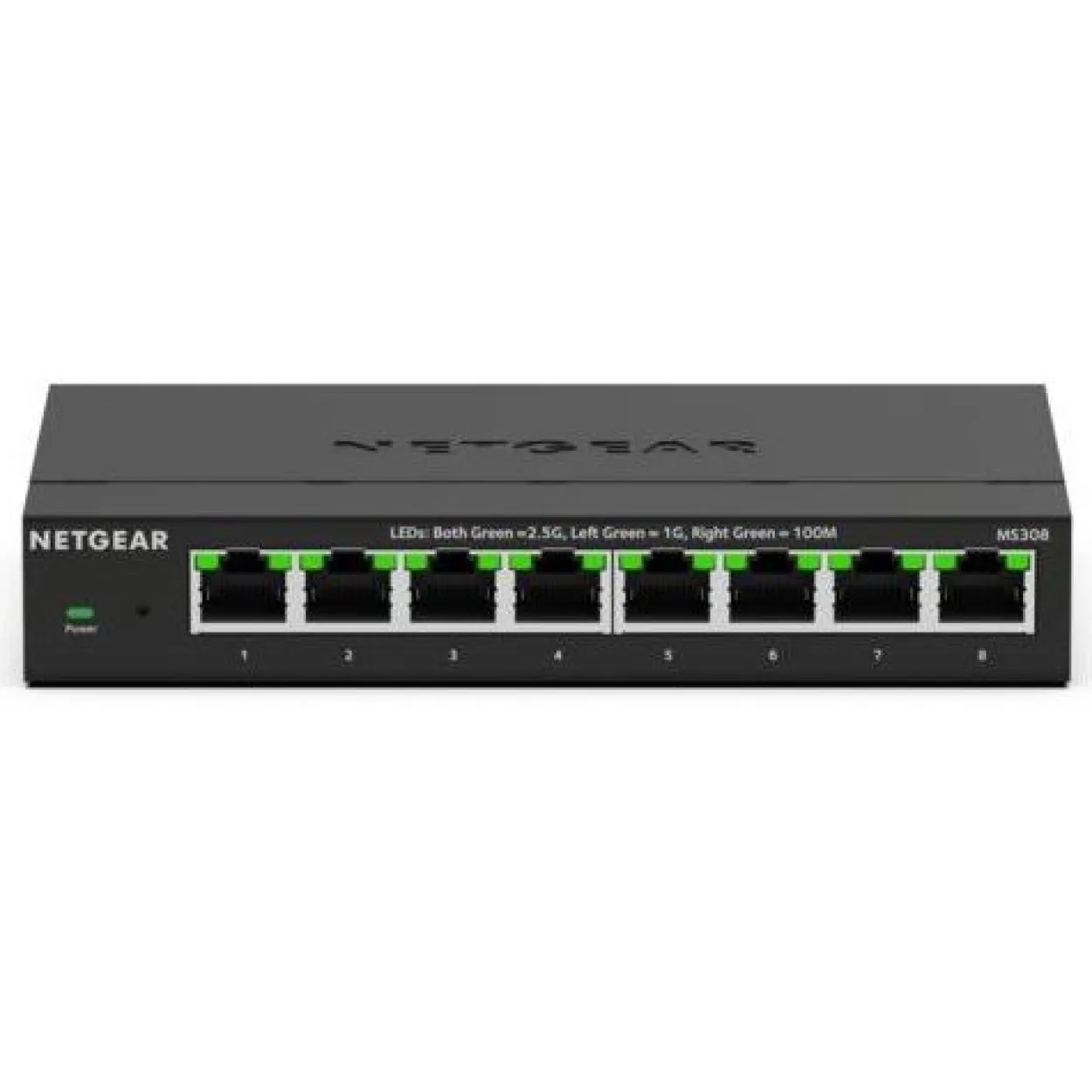 Netgear Switch 8x GE MS308-100EUS 8Port Multi-Gigabit 2.5G