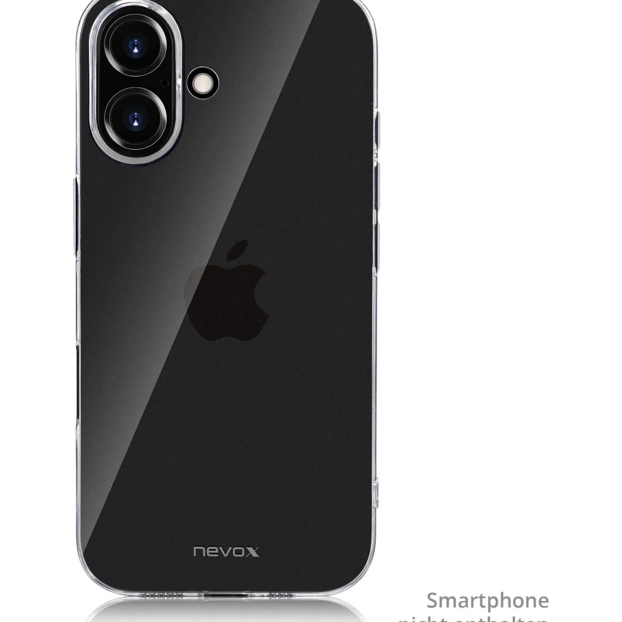 Nevox StyleShell Flex iPhone 16 Plus transparent