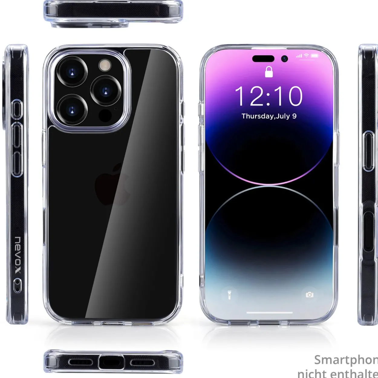 Nevox StyleShell SHOCKFlex iPhone 16 Pro Max transparent
