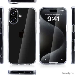 Nevox StyleShell SHOCKFlex iPhone 16 Plus transparent