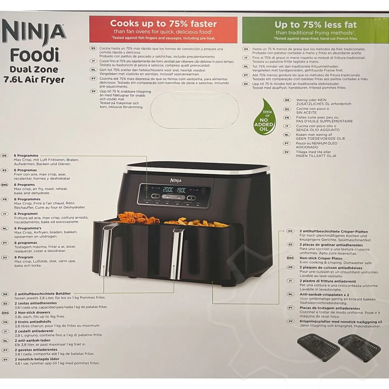 Ninja Heißluftfritteuse AF300EU