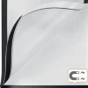 nobo 2 Magnetrahmen selbstklebend schwarz A3