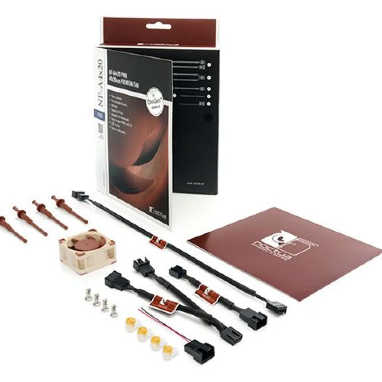 Noctua NF-A4x20 PWM 40x40x20mm 1200-5000 U/min 12.2-14.9 dB(A) braun/beige