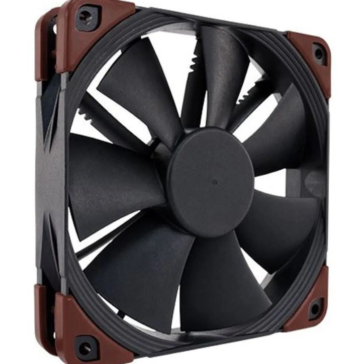 Noctua NF-F12 industrialPPC-2000 IP67 PWM 120x120x25mm 2000 U/min 29.7 dB(A) schwarz/braun