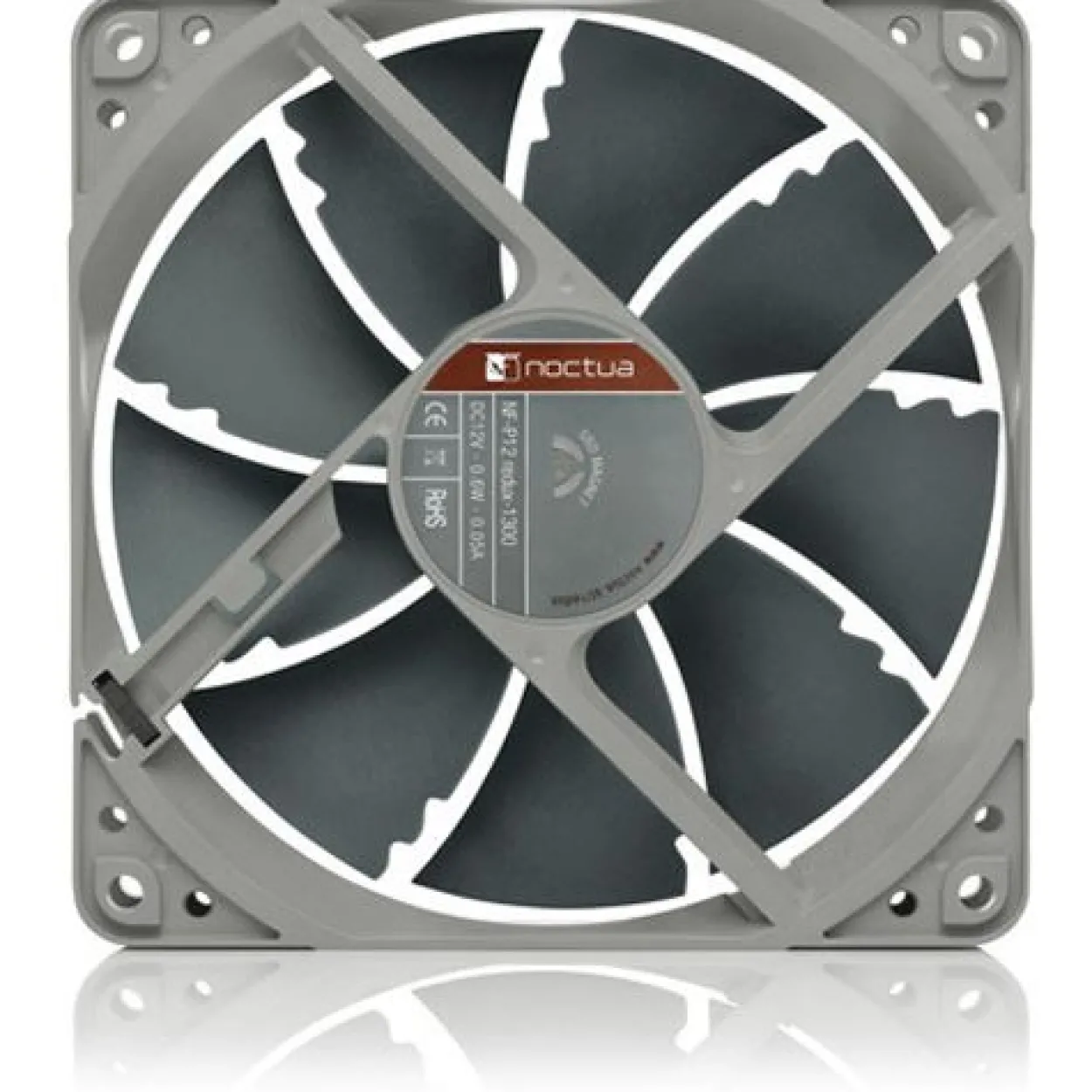 Noctua NF-P12 redux-1300 120x120x25mm 1300 U/min 19.8 dB(A) grau