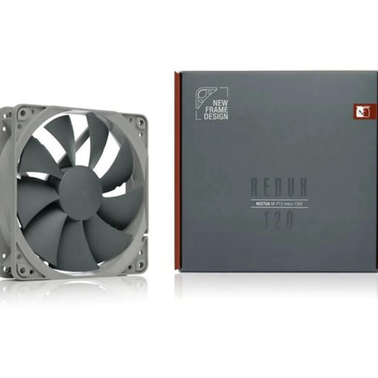 Noctua NF-P12 redux-1300 120x120x25mm 1300 U/min 19.8 dB(A) grau