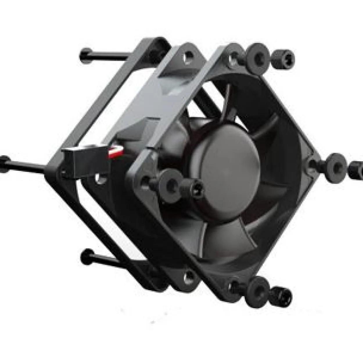 Noiseblocker BlackSilentPRO PR-2 60x60x25mm 2500 U/min 17 dB(A) schwarz