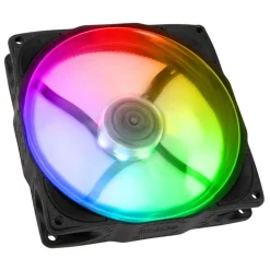 Noiseblocker NB-eLoop X B12-PS ARGB Black Edition 120x120x25mm 0-1500 U/min 21.2 dB(A) schwarz