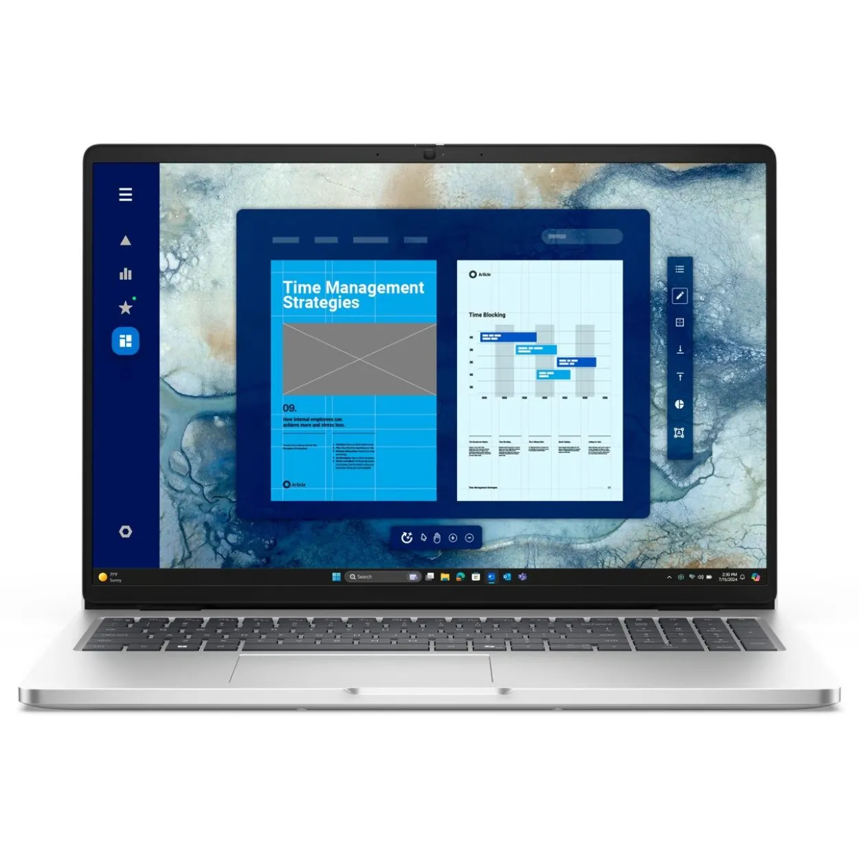 Notebook 16" (40,64cm) Dell PRO 16 PC16250 U5-235U 16GB 512GB W11P NOAC 1Y