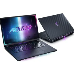 Notebook 16" (40,64cm) GigaByte AORUS MASTER 16 BYHC5DEE65SP (grau, Intel® Core Ultra 9 275HX, NVIDIA GeForce RTX 5080, 32 GB DDR5, 2 TB (1 TB SSD & 1