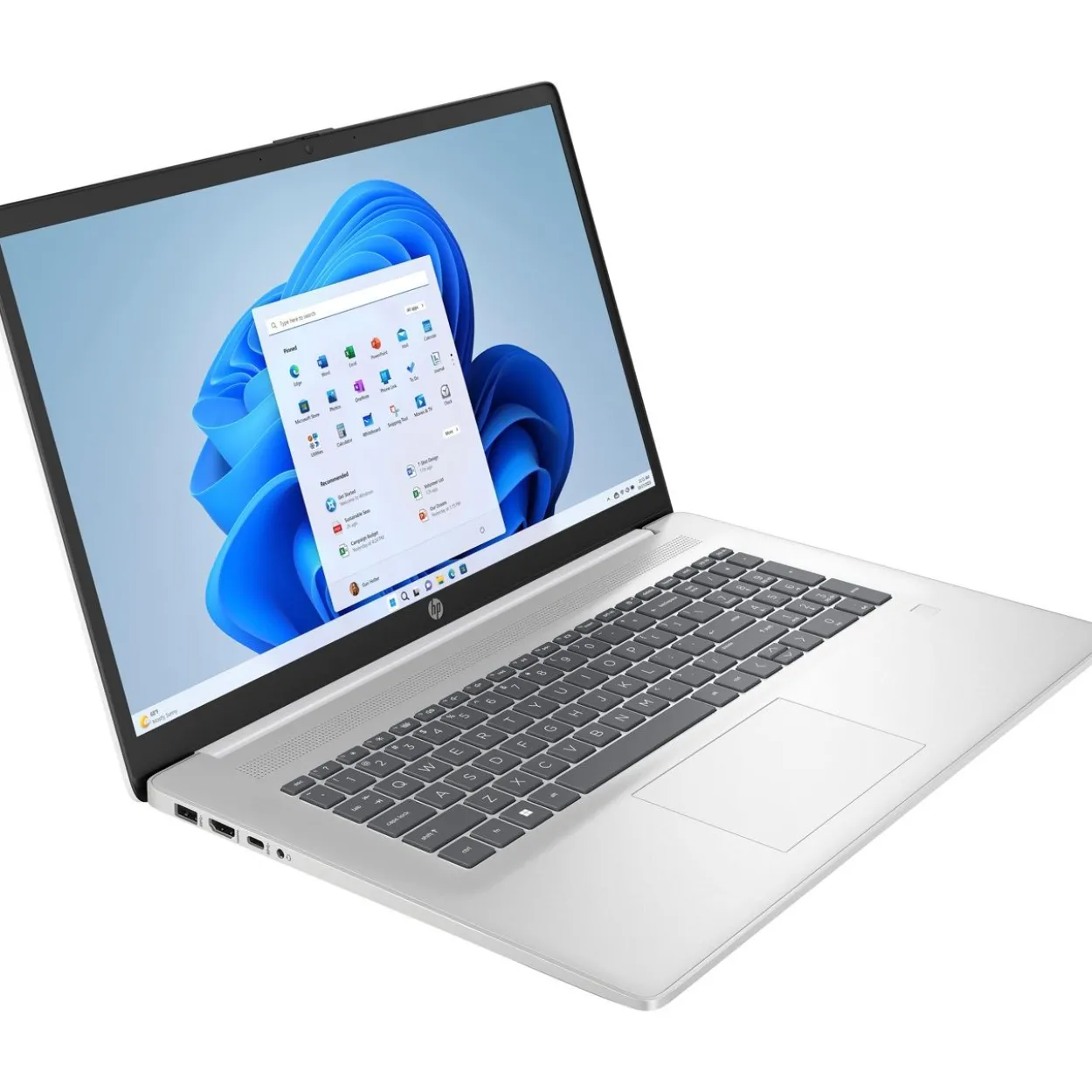 Notebook 17.3" (43,95cm) HP 17-cp2640ng Laptop 8 GB RAM, 512 GB SSD, AMD Ryzen 3 7320U