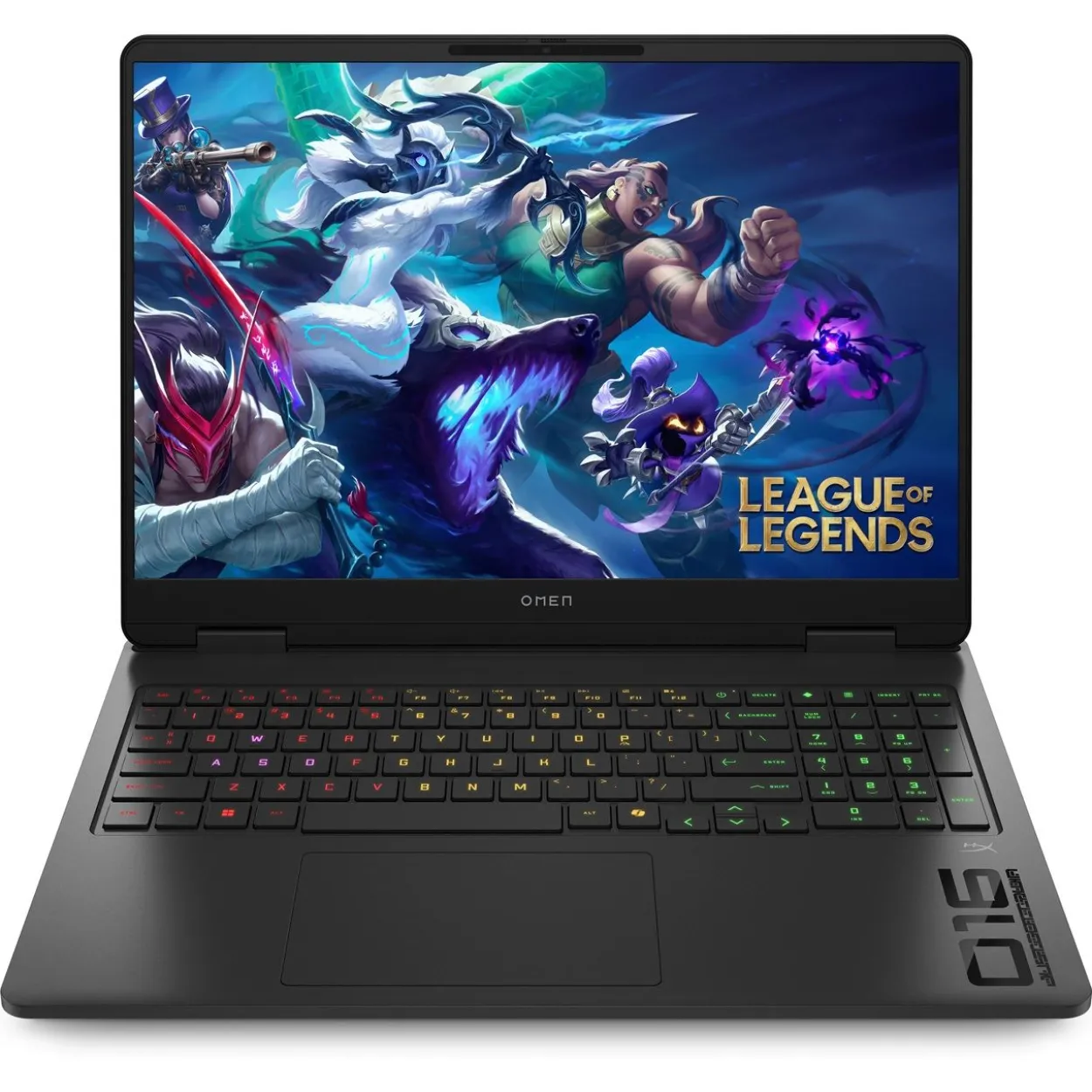 Notebook 16" (40,64cm) HP Omen 16-ap0192ng (schwarz, AMD Ryzen 9 8940HX, NVIDIA GeForce RTX 5070, 16 GB DDR5, 1 TB (1 TB SSD), ohne Betriebssystem)
