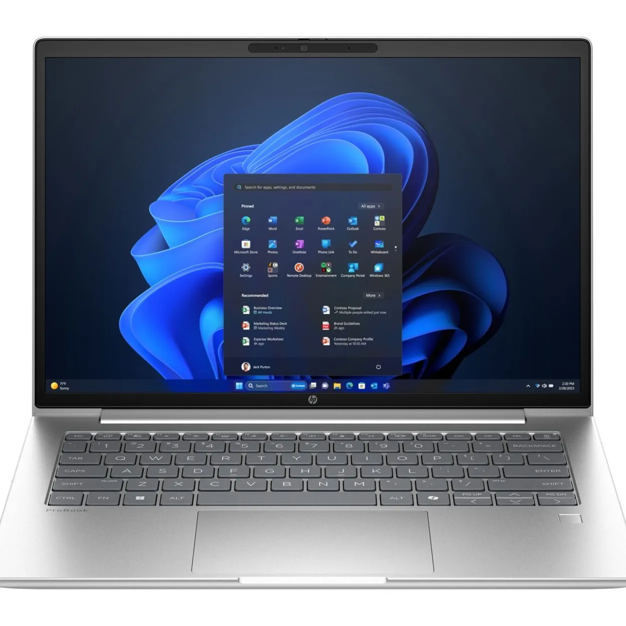 Notebook 14" (35,56cm) HP PROBOOK 4 G1A R5-230 14WUXGA 16GB 512GB W11P WL BT 1Y
