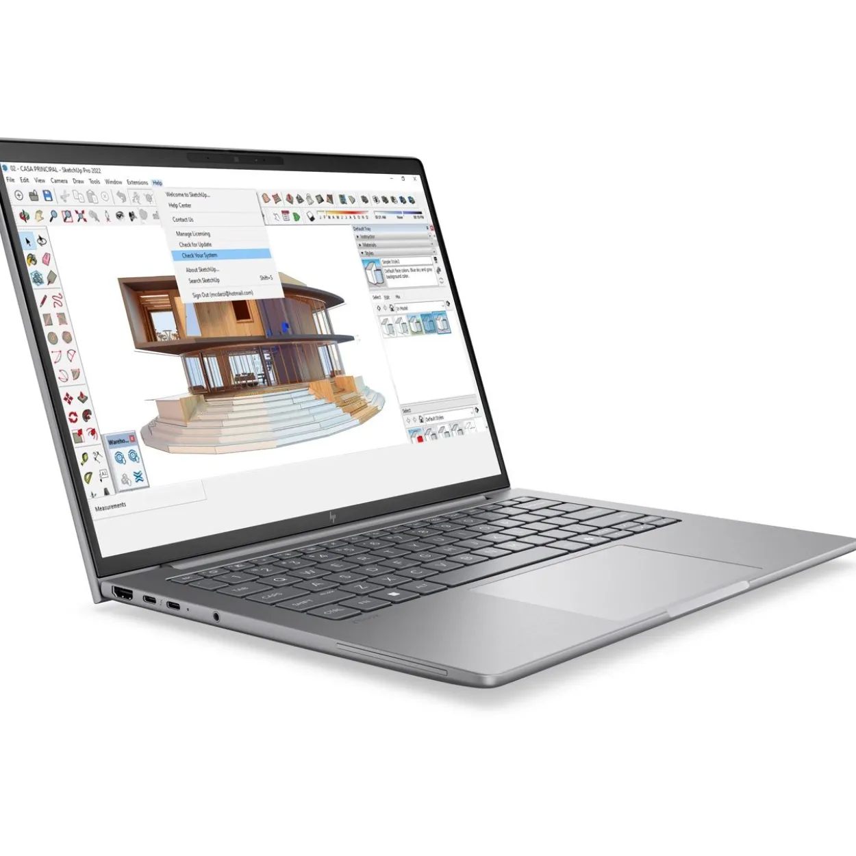 Notebook 14" (35,56cm) HP ZBook 8 G2A 14 RA7 P450 14AG WUXGA 48GB 1TB SV W11