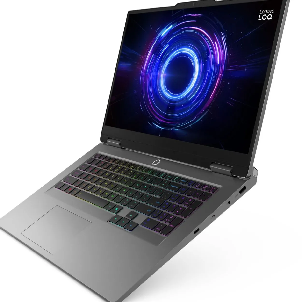 Notebook 17.3" (43,95cm) Lenovo LOQ 17IRX10 (83JH000XGE) (grau, Intel® Core? i7-14700HX, NVIDIA GeForce RTX 5070, 16 GB DDR5, 512 GB (512 GB SSD), Win