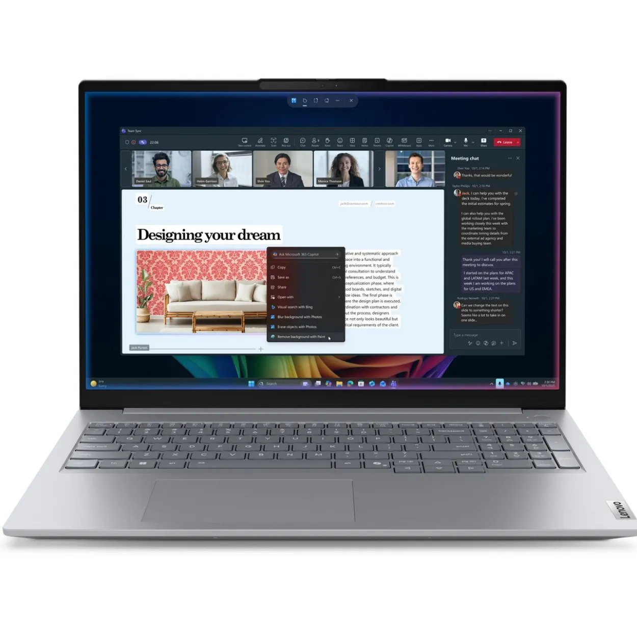 Notebook 16" (40,64cm) Lenovo ThinkBook 16 G9 CU7-355 32GB 1TB SSD WUXGA W11P