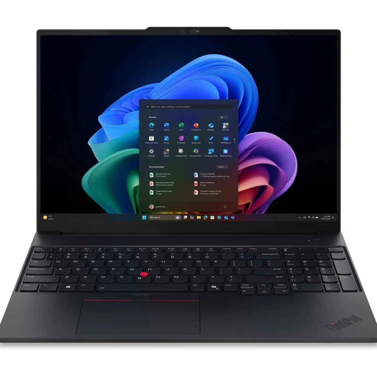 Notebook 16" (40,64cm) Lenovo ThinkPad E16 G4 Ultra5 325 16/512 WUXGA W11P