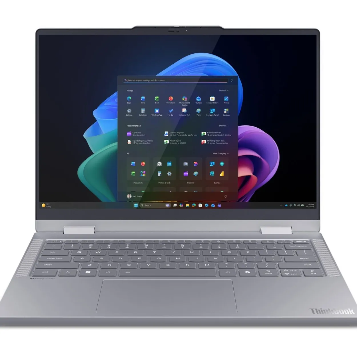 Notebook 14" (35,56cm) Lenovo ThinkPad 14 2-IN-1 G6 CU7-355U 32GB 512GB SSD WUXGA T. W11P